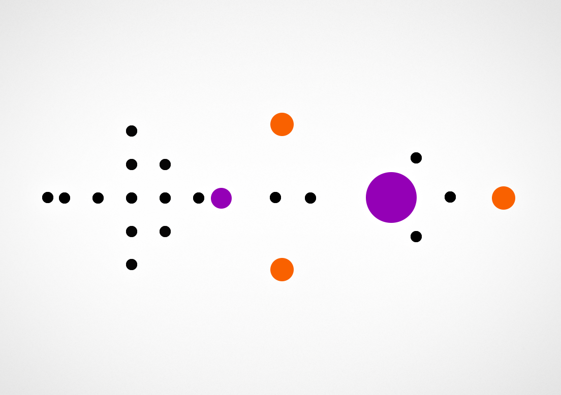 Each Blek level looks like a piece of modern art